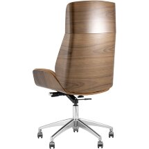 Кресло руководителя Stool Group TopChairs Crown коричневое