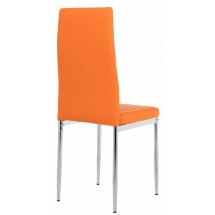 Стул на металлокаркасе на металлокаркасе DC2-001 orange