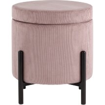 Stool Group Дали с ящиком велюр пыльно-розовый