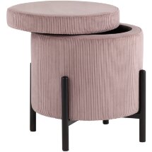 Stool Group Дали с ящиком велюр пыльно-розовый
