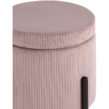 Stool Group Дали с ящиком велюр пыльно-розовый