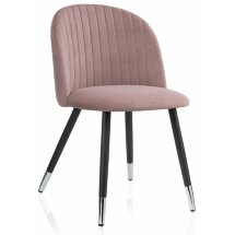 Стул на металлокаркасе Gabi light purple