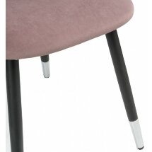 Стул на металлокаркасе Gabi light purple