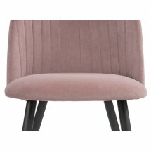 Стул на металлокаркасе Gabi light purple