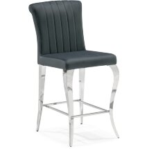 Барный стул Мебель Китая Joan dark grey / steel