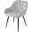 Стул BREEZE BLUVEL-03 LIGHT GREY, велюр / черный каркас М-City 