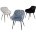 Стул BREEZE BLUVEL-03 LIGHT GREY, велюр / черный каркас М-City 