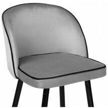 Барный стул Zefir light gray