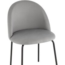 Стул Stool Group Коди велюр серый