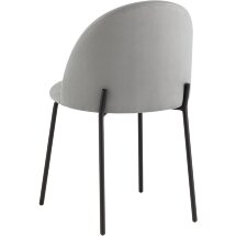 Стул Stool Group Коди велюр серый