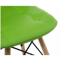 Стул деревянный Мебель Китая Kvadro green