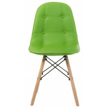 Стул деревянный Мебель Китая Kvadro green
