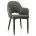 Стул на металлокаркасе Vener dark gray / black 