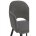 Стул на металлокаркасе Vener dark gray / black 