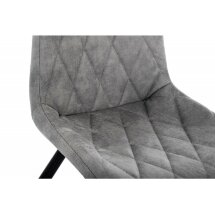 Стул на металлокаркасе Fox black / grey