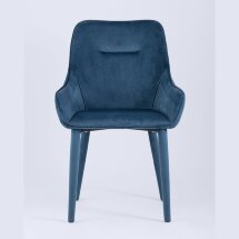 Стул Stool Group Диана серый, обивка мебельный велюр