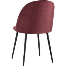 Стул Stool Group Марсель велюр винный ножки металл