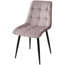 Стул CHIC BLUVEL-91 сиреневый / черный каркас М-City