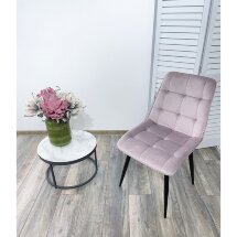 Стул CHIC BLUVEL-91 сиреневый / черный каркас М-City