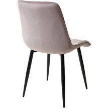 Стул CHIC BLUVEL-91 сиреневый / черный каркас М-City