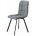 Стул на металлокаркасе Bruk gray / black 