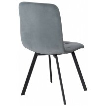 Стул на металлокаркасе Bruk gray / black
