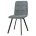 Стул на металлокаркасе Bruk gray / black 