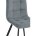Стул на металлокаркасе Bruk gray / black 