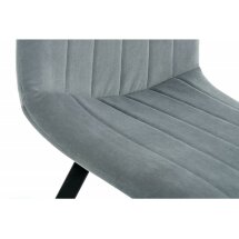 Стул на металлокаркасе Sling gray / black