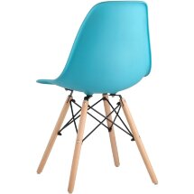 Стул Eames DSW бирюзовый