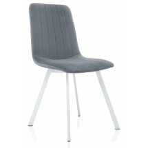 Стул на металлокаркасе Sling gray / white