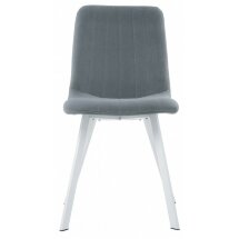 Стул на металлокаркасе Sling gray / white