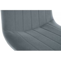 Стул на металлокаркасе Sling gray / white