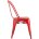 Стул Stool Group Tolix красный глянцевый, экокожа, пластик, металл