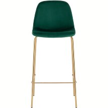 Стул барный Stool Group Валенсия SN велюр зеленый золотые ножки