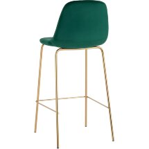 Стул барный Stool Group Валенсия SN велюр зеленый золотые ножки