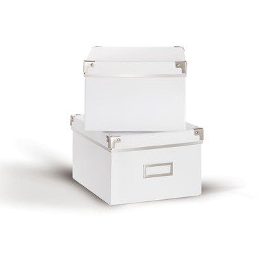 A57005004 Комплект коробок для хранения из 2-х штук Storage Organizer Ashley Белый