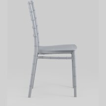 Стул Chiavari (Кьявари) пластик серебряный