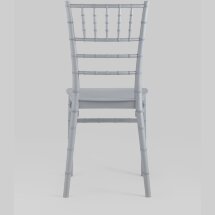 Стул Chiavari (Кьявари) пластик серебряный