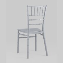 Стул Chiavari (Кьявари) пластик серебряный