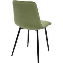 Стул DUBLIN G108-27 террариумный мох/ черный каркас, велюр М-City