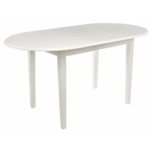 Стол деревянный Мебель Малайзии Lugano  butter white
