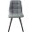 Стул CHILLI SQUARE HK017-12 серый джинсовый, PU/ черный каркас М-City 