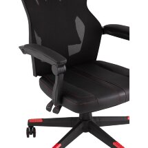 Кресло спортивное TopChairs Айронхайд красный