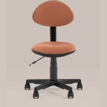 Компьютерное кресло Stool Group детское УМКА геометрия терракотовый обивка ткань крестовина пластик механизм регулировки высоты