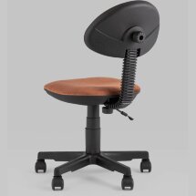 Компьютерное кресло Stool Group детское УМКА геометрия терракотовый обивка ткань крестовина пластик механизм регулировки высоты