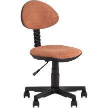 Компьютерное кресло Stool Group детское УМКА геометрия терракотовый обивка ткань крестовина пластик механизм регулировки высоты