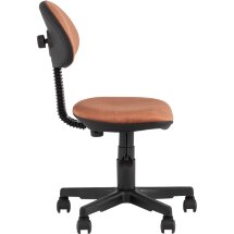 Компьютерное кресло Stool Group детское УМКА геометрия терракотовый обивка ткань крестовина пластик механизм регулировки высоты