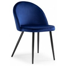 Стул на металлокаркасе Dodo blue