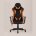 Кресло игровое TopChairs Gallardo оранжевое 